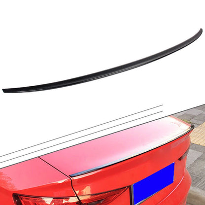Rear Wing Spoiler ABS for Audi A3 (2014–2019) Gloss Black