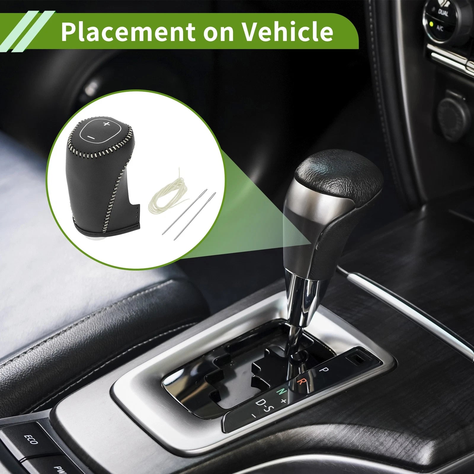 Gear Shift Knob Cover Replacement for Chevrolet Equinox (2016–2020)