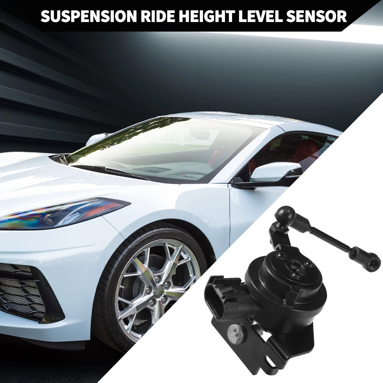 Suspension Ride Height Level Sensor Front Left Replacement for Chevrolet (2009–2016)