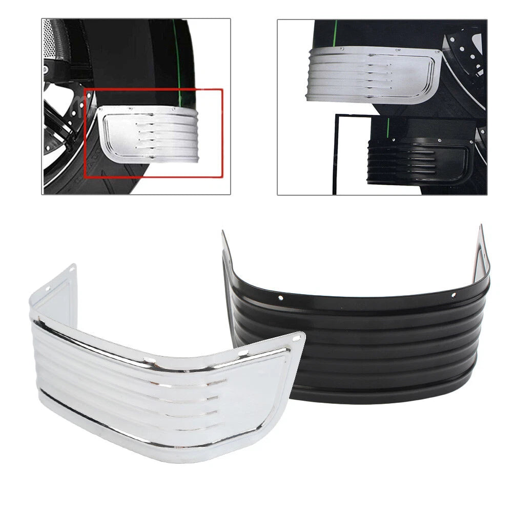Front Fender Skirt for Harley Touring & Tri Glide (2014–Present) Silver