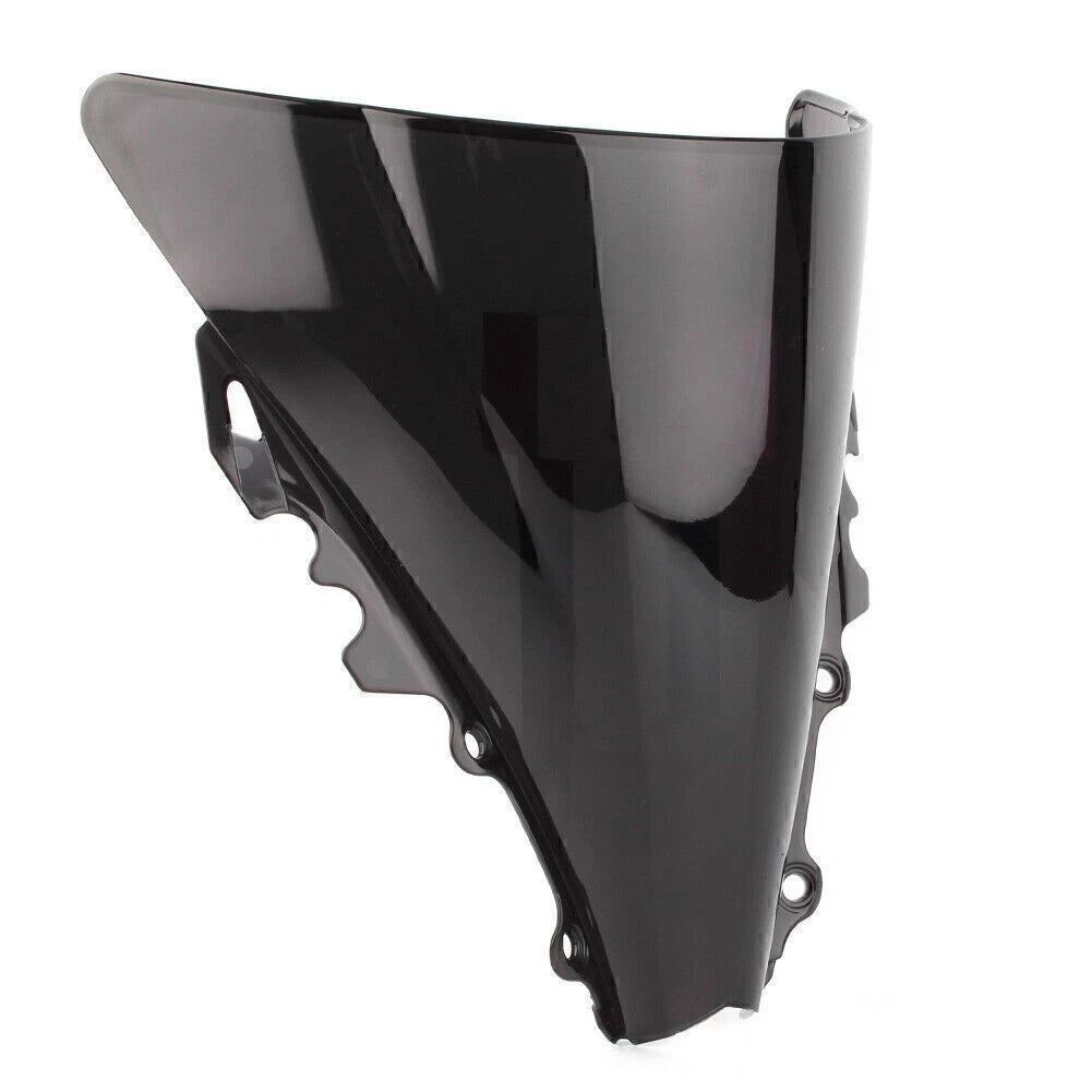 Double Bladder Windshield for Yamaha YZF R6 600 (2006–2007) Black