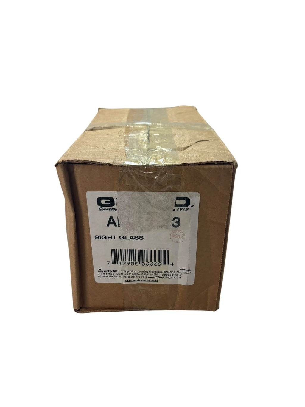 Sight Glass with Drain Plug for Groco ARG-1003