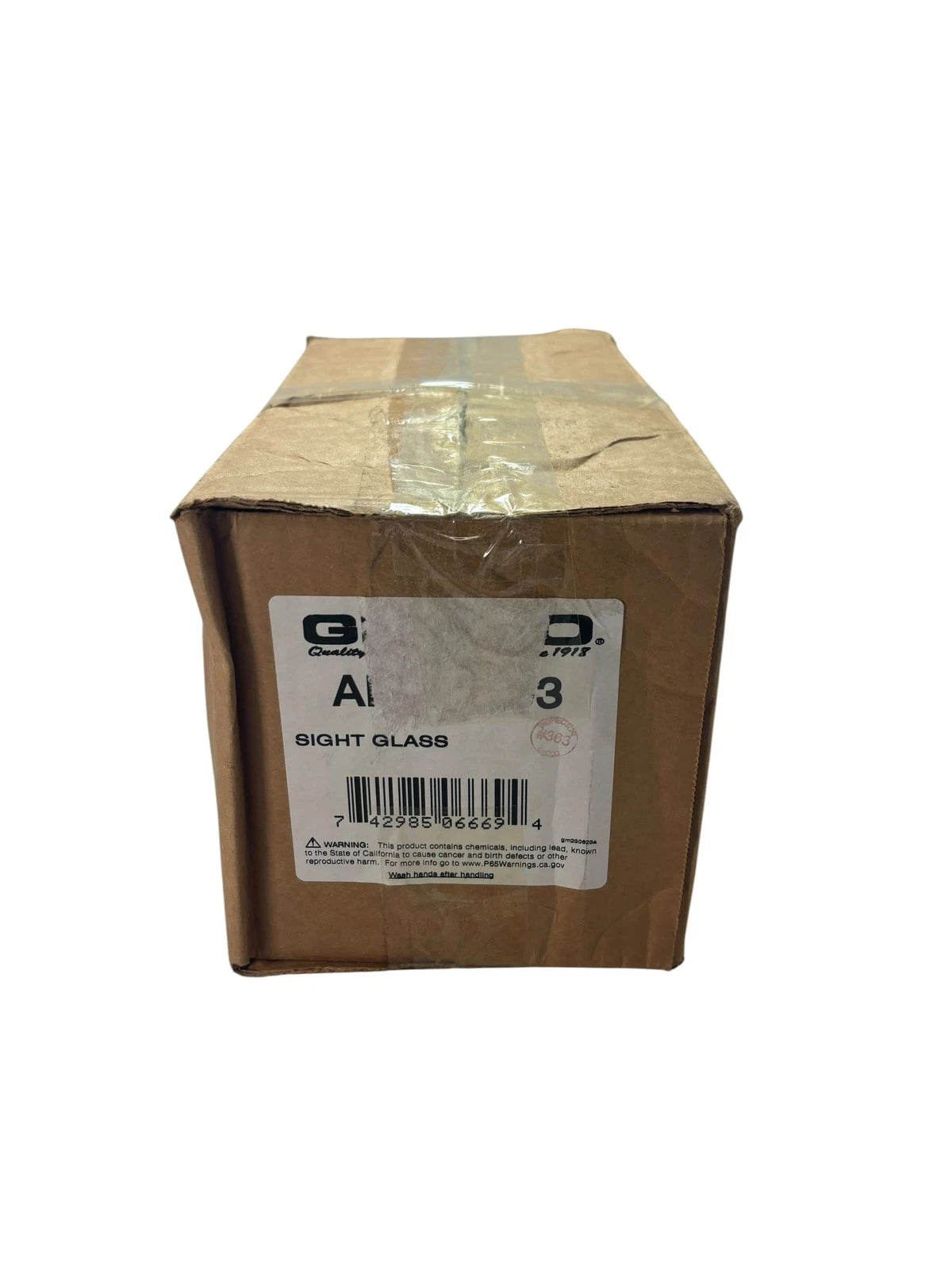 Sight Glass with Drain Plug for Groco ARG-1003