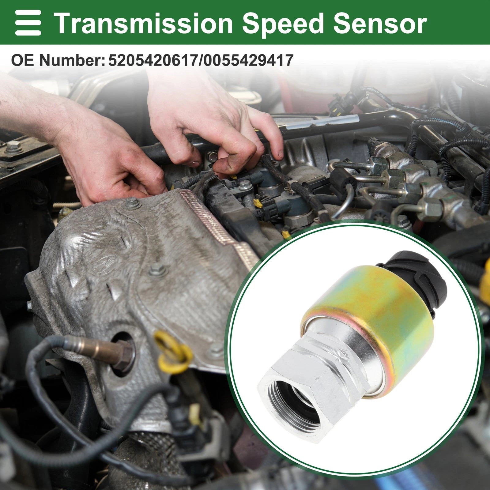 Transmission Speed Sensor Replacement for MAN VDO VSS Speed Sensor (2000–2010)