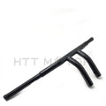 1-1/4" Flat Black 6" T-Bar Handlebars for Harley FLS FLSS FLST (2000–2017)