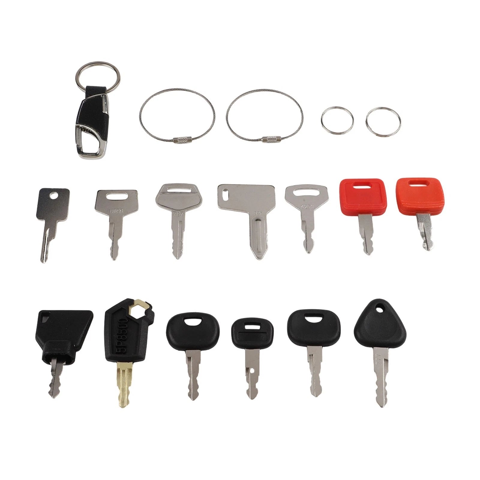 13PCS Ignition Key Set for Heavy Equipment Tractors Excavators