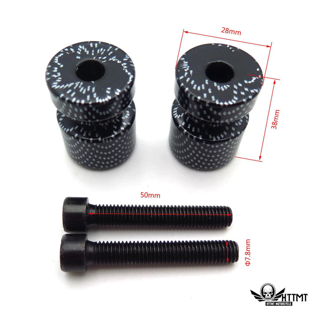 Carbon Swingarm Spools 8mm Thread for Honda CBR600RR (2003–2011)