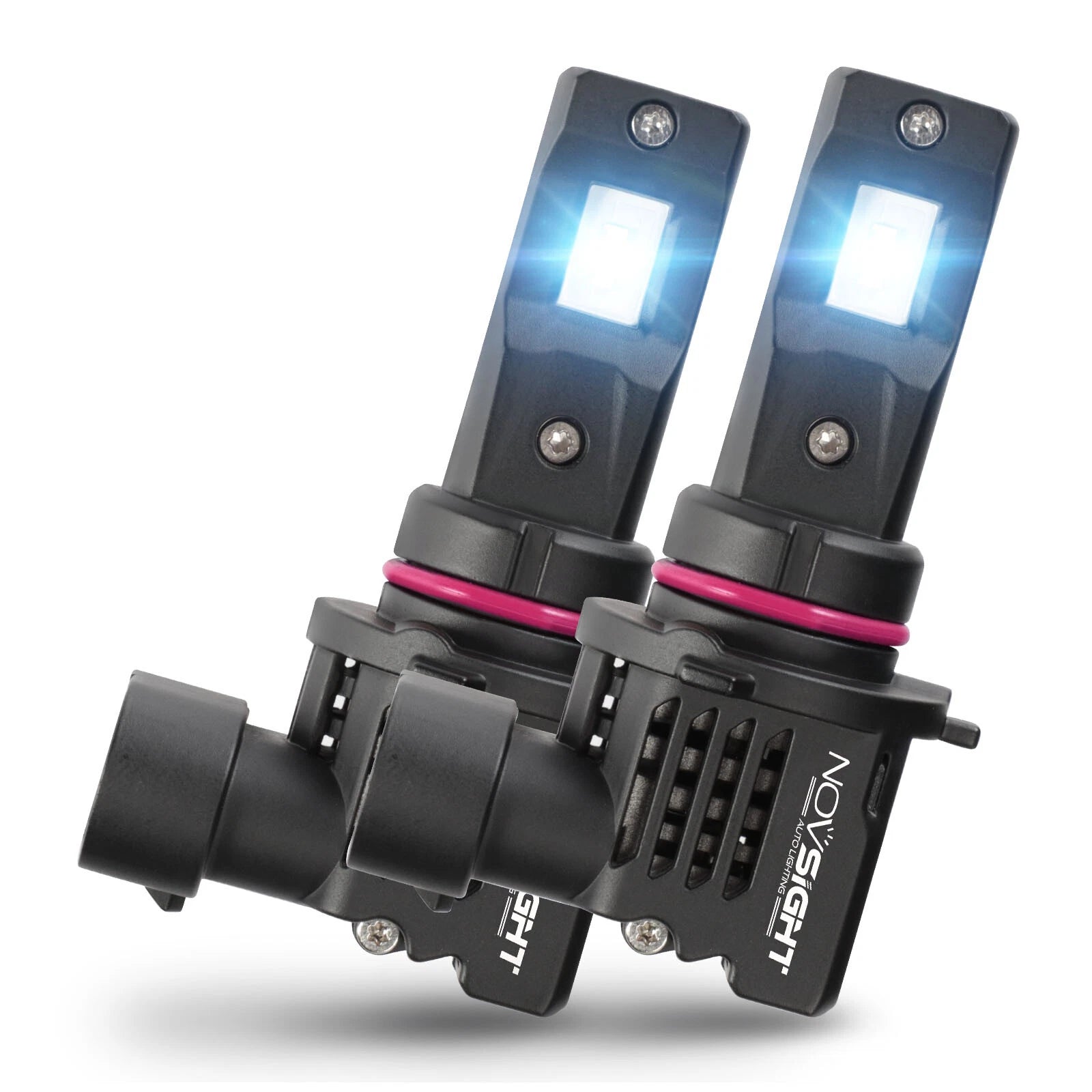 2X 9005 HB3 LED Headlight Bulbs for Car (6500K Cold White)