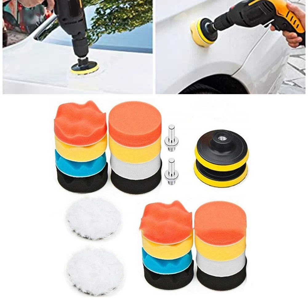 Sponge Buffing Pads Kit for Professional Finish