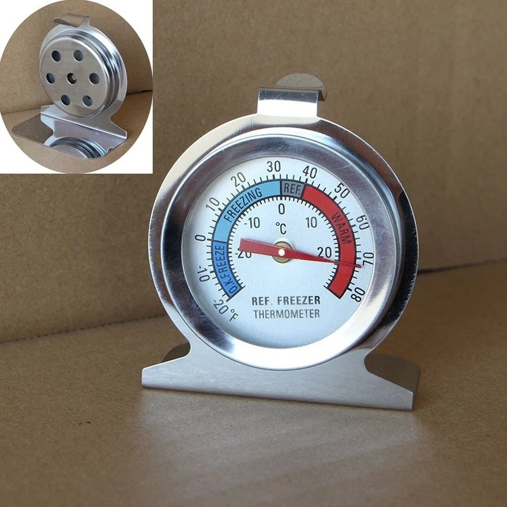 Refrigerator Thermometer for Cooling Systems (62mm Diameter)