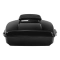 Black Chopped Trunk with Backrest Pad for Harley-Davidson Touring (2014–2026)