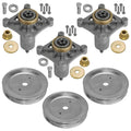 Spindle Pulley Set Replacement for McCulloch Poulan 46-54 Deck (2003–2008)