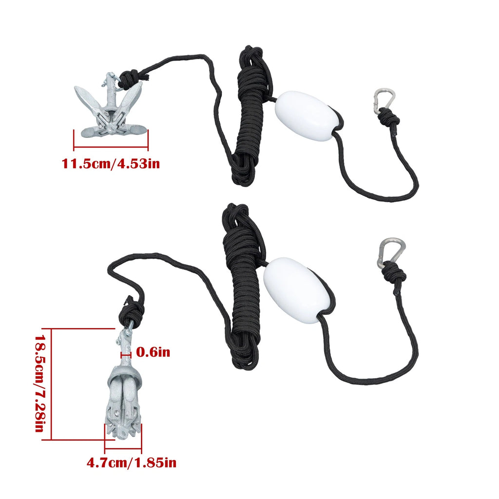 1-Pack Folding Grapnel Anchor for Kayak Boat (0.7KG)