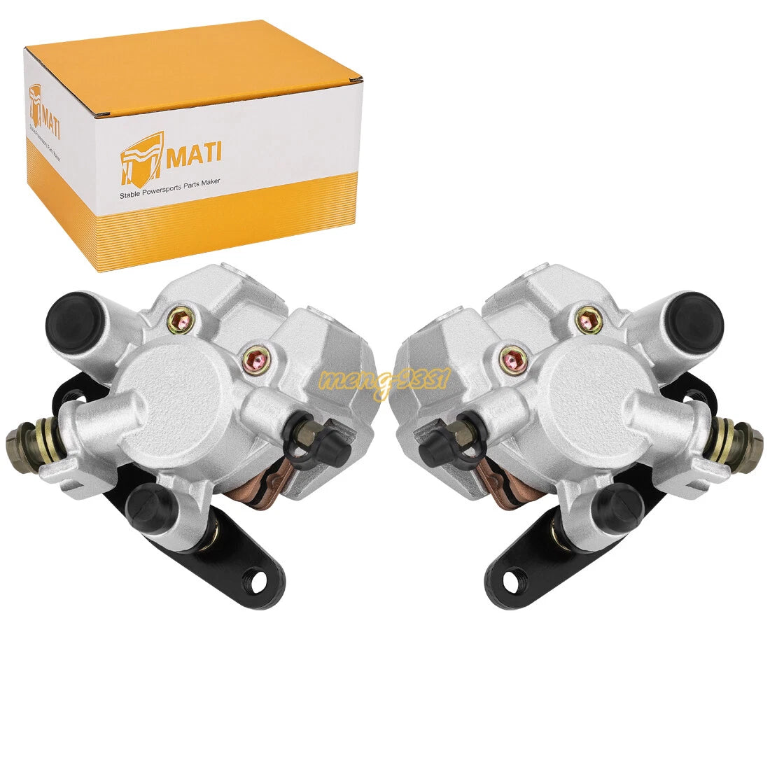 Front Brake Caliper & Pads for Honda TRX400EX TRX300EX TRX250EX (2000–2009)