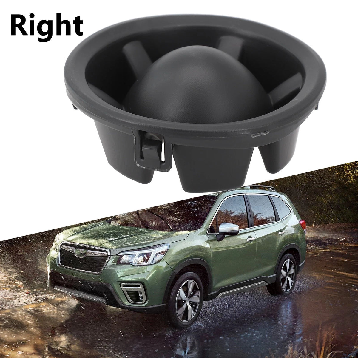 Fog Light Hole Cover Trim for Subaru Forester (2019–2021)