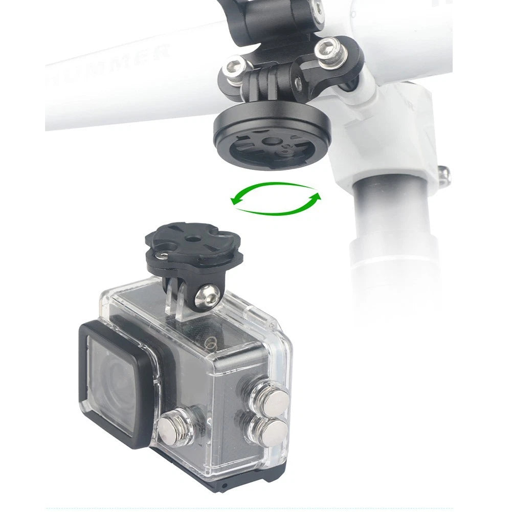 Aluminium Alloy Action Camera Adapter for Garmin Mount