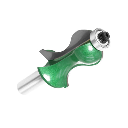 12mm Shank Ogee Handrail Edge Profile Router Bit for Woodworking