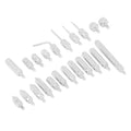 22Pcs Indicator Points Probe Test End Tips for Automotive Use