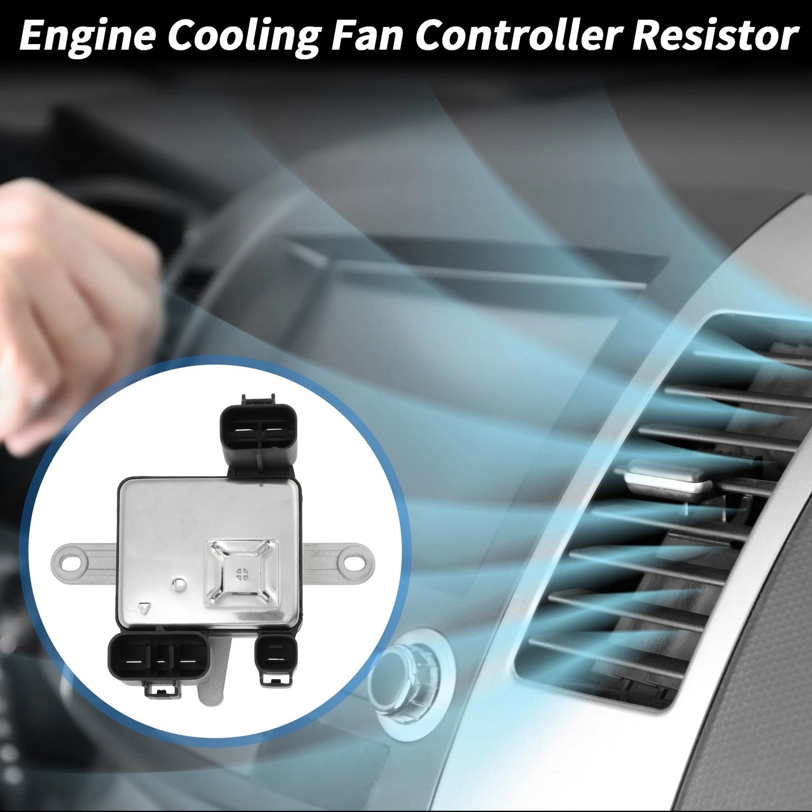 Engine Cooling Fan Control Module Replacement for Hyundai Santa Fe (2013–2018)