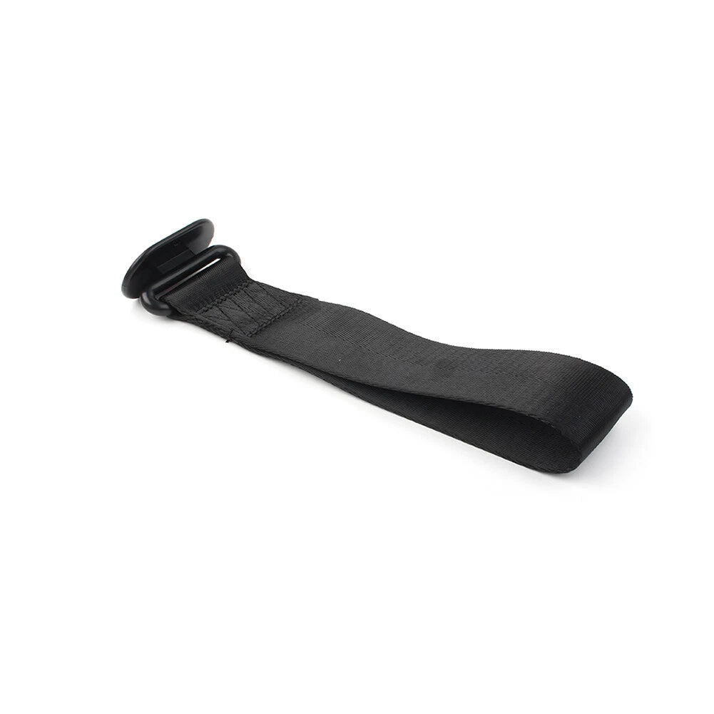 Tow Strap for Universal Car (2010–2023) - Black Towing Belt Rope Hook