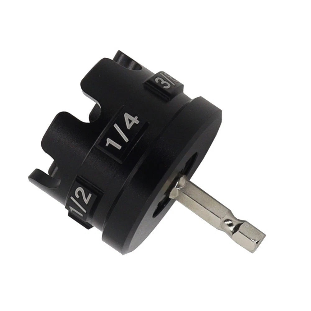 Nut Driver Adapter for Electric Drills (Fits 1/4, 3/8, 1)