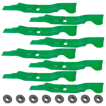 Deck Blade with Nut Replacement for Cub Cadet CC 760 CC 800 (1960–1970)
