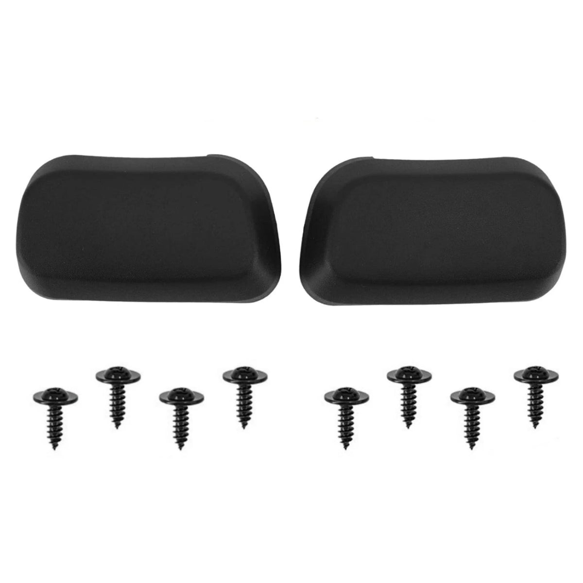 Set of 2 Running Board End Caps for Dodge Ram Crew Cab (68193113AA)