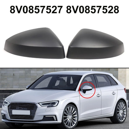 Matte Black Wing Mirror Housings for A3 For S3 RFor S3 2014-2019 OEM Compatible