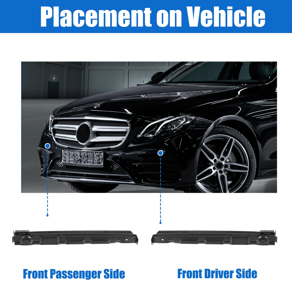 Front Left Right Upper Bumper Cover Inner Support Bracket for Mercedes Benz