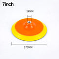 7in Sanding Disc Backing Plate for Polish Pads (Universal Fit)