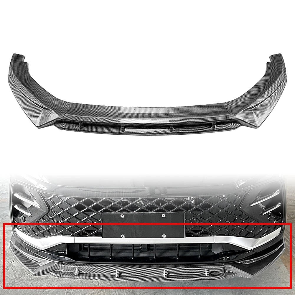 Front Bumper Lip Spoiler Splitter for VW Tiguan MK3 (2024–2025)