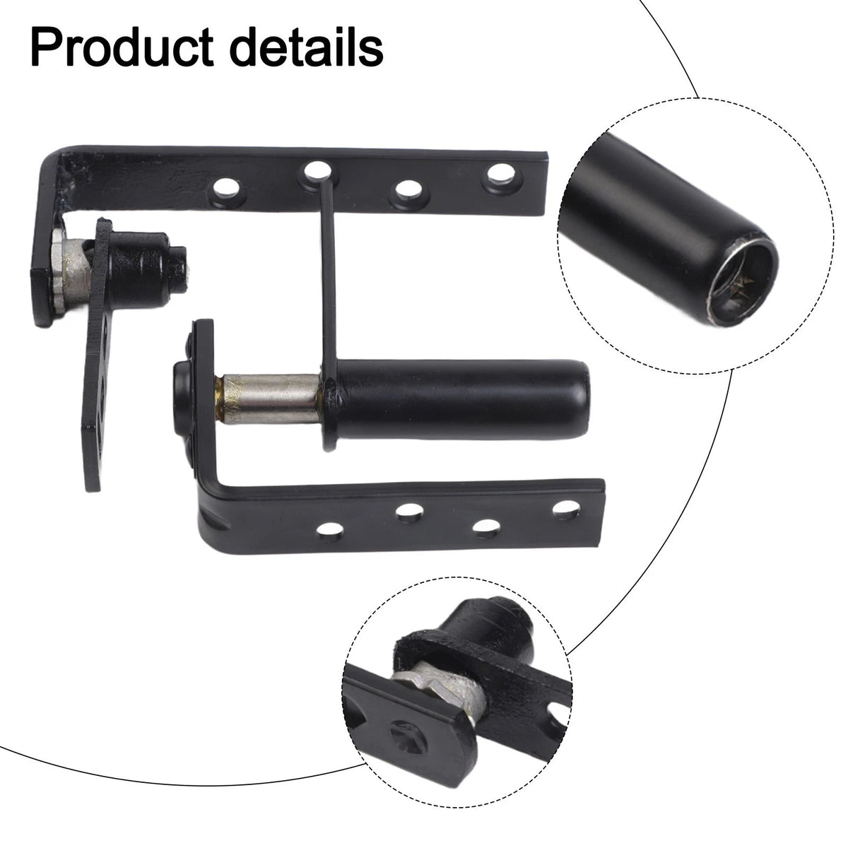 Double Swinging Self Return Saloon Door Hinge - 304 Stainless Steel