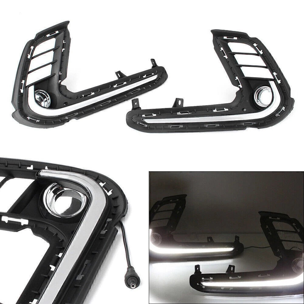 LED Daytime Running Lights Fog Lamp for Hyundai Elantra (2017–2018)
