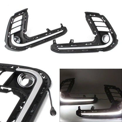 LED Daytime Running Lights Fog Lamp for Hyundai Elantra (2017–2018)