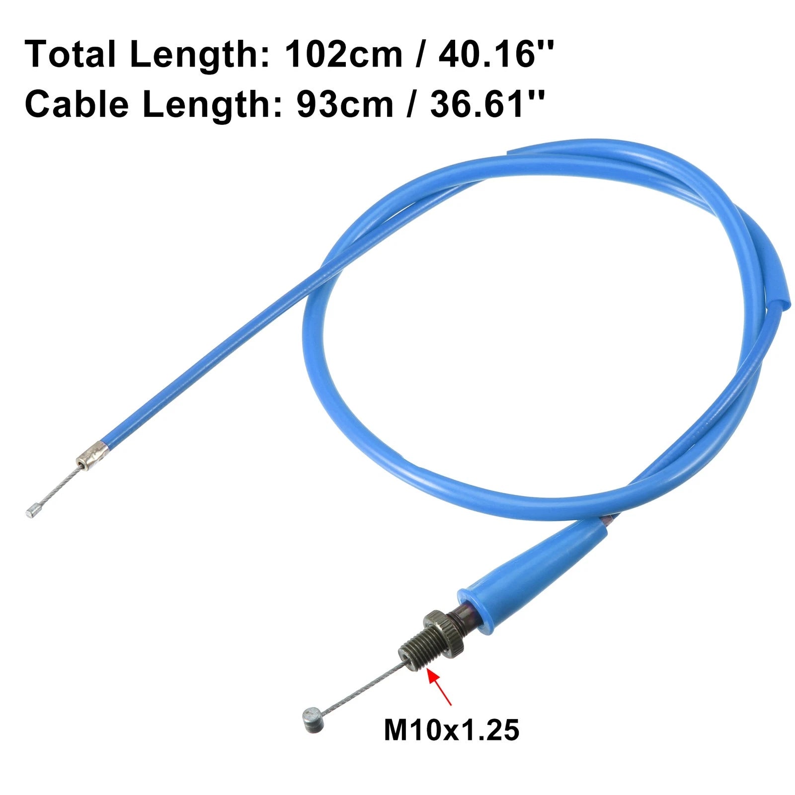 Throttle Cable Replacement for 50cc 70cc 90cc ATV Motorcycle (Blue)