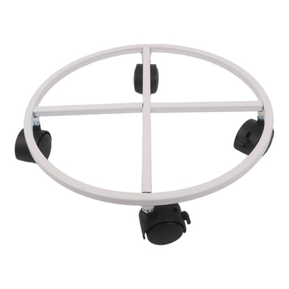 Plant Stand with Smooth Rolling Casters for Balcony Decoration