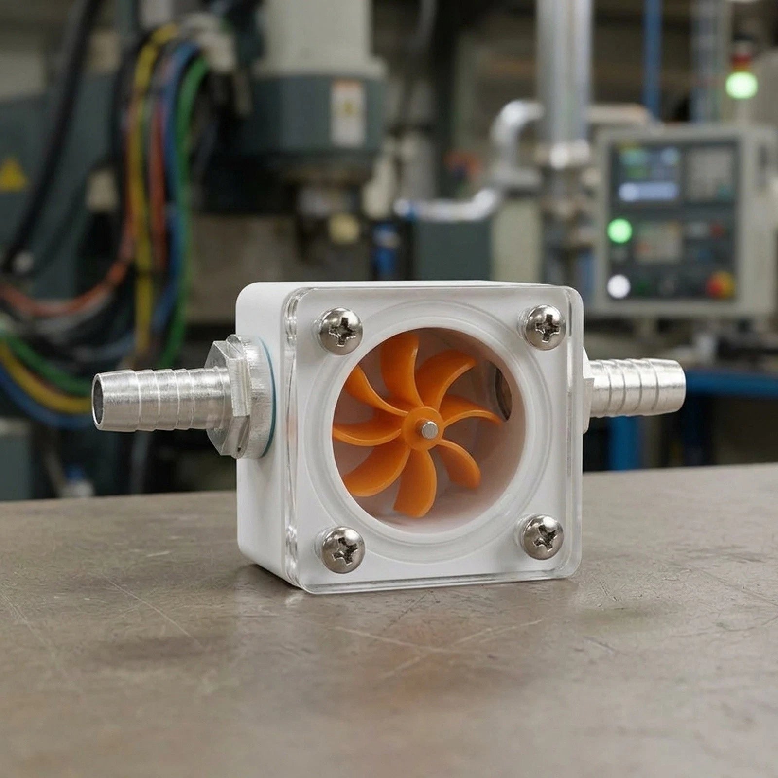 Water Flow Sensor for Engraving Machine Spindle Cooling System