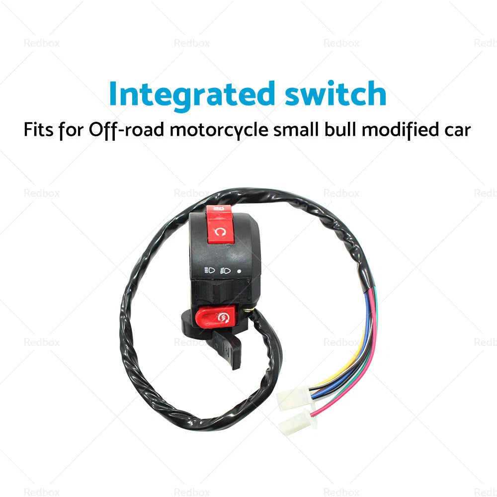 Kill Start Light Switch Button Housing for 110cc 125cc PIT Quad