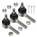 3X Tie Rod Ends for Club Car DS Golf Cart (1976–2008)