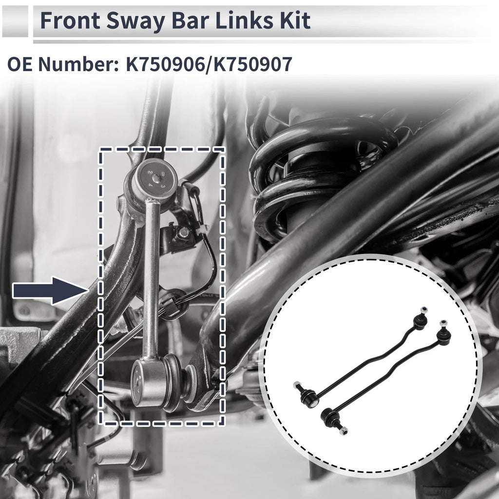Front Stabilizer Bar Links Replacement for Subaru Legacy (2015–2019)