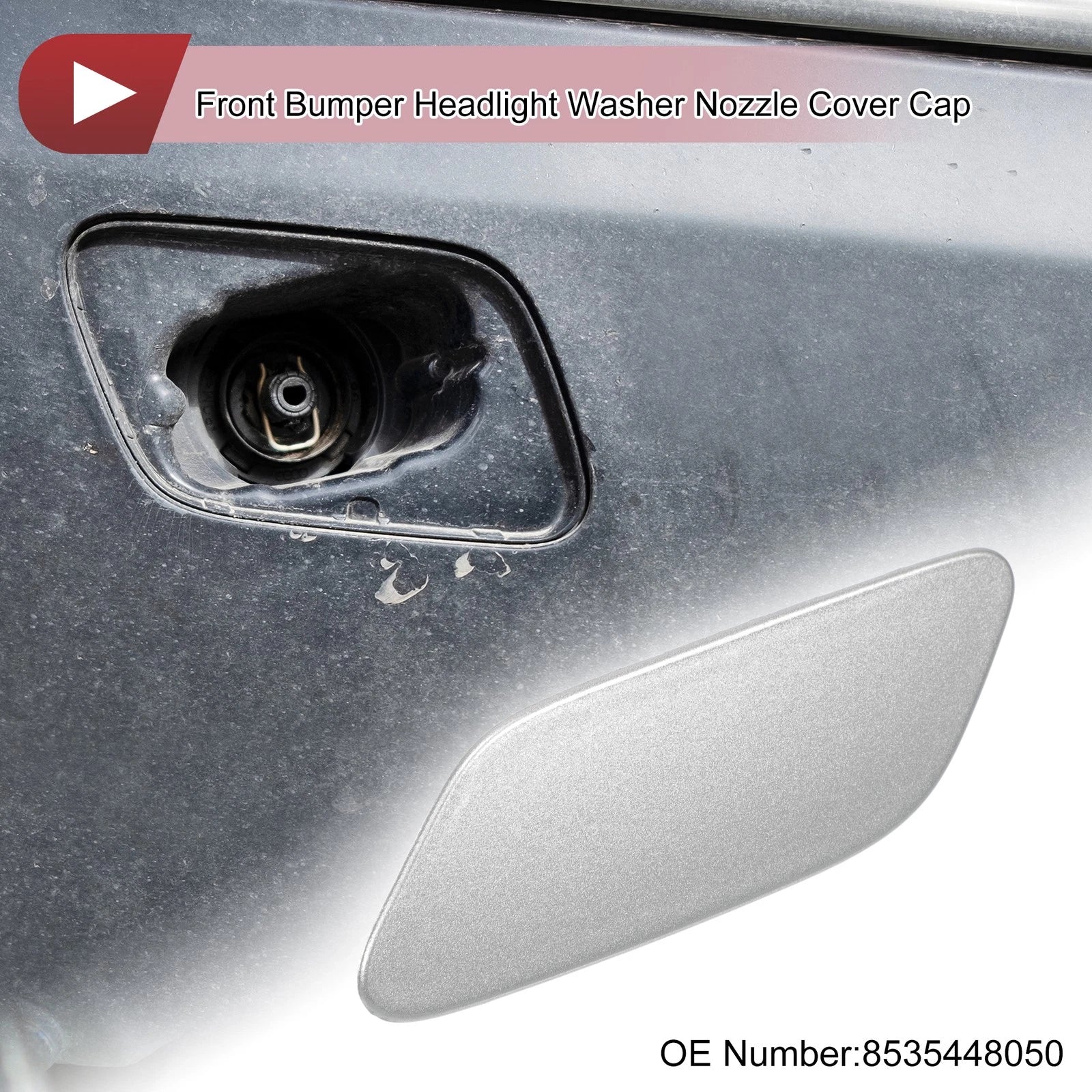 Front Left Washer Nozzle Cover Cap Replacement for Lexus RX350 (2019–2022)