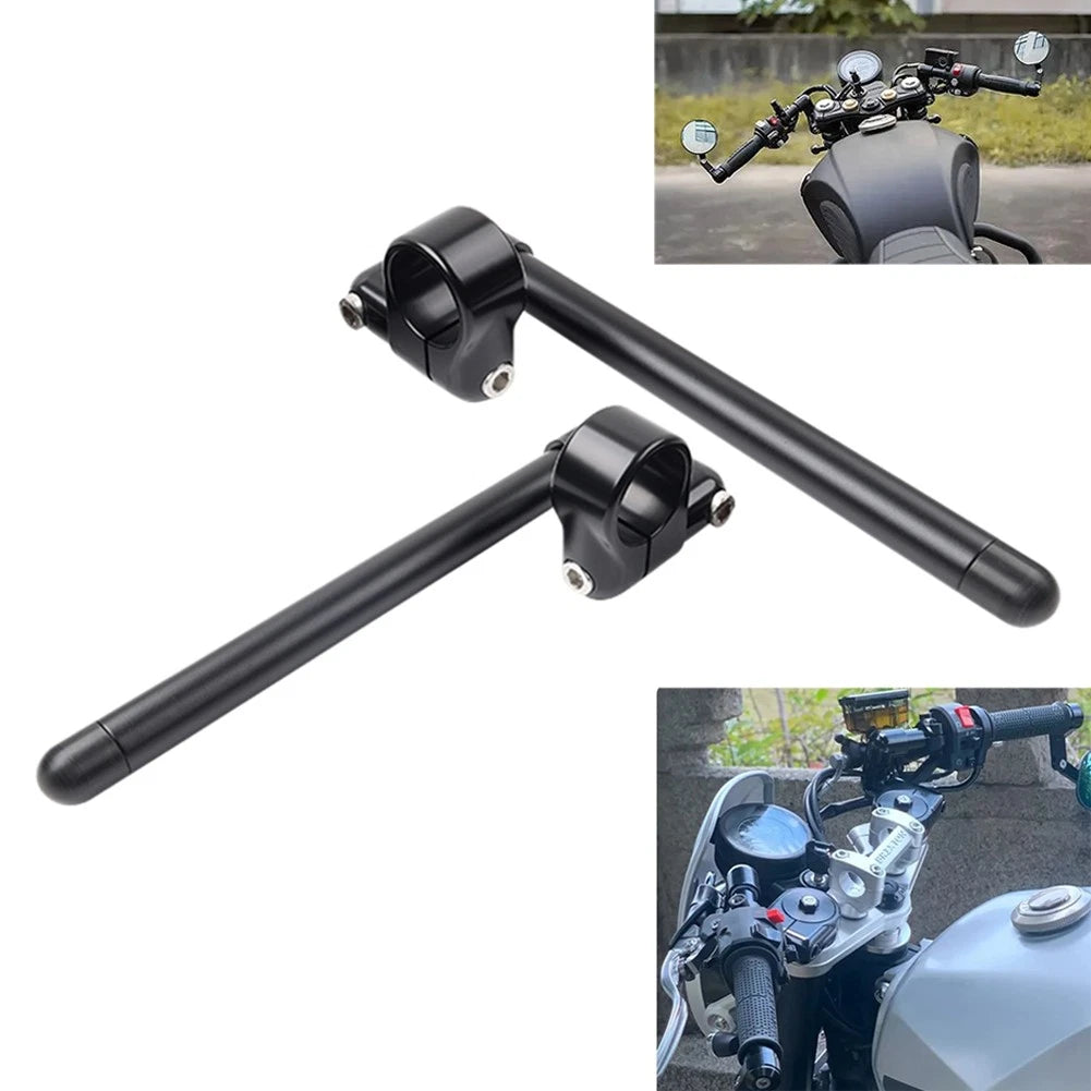 45mm Clip-On Handlebar Fork Tube for Universal Motorcycle (Cafe Racer)