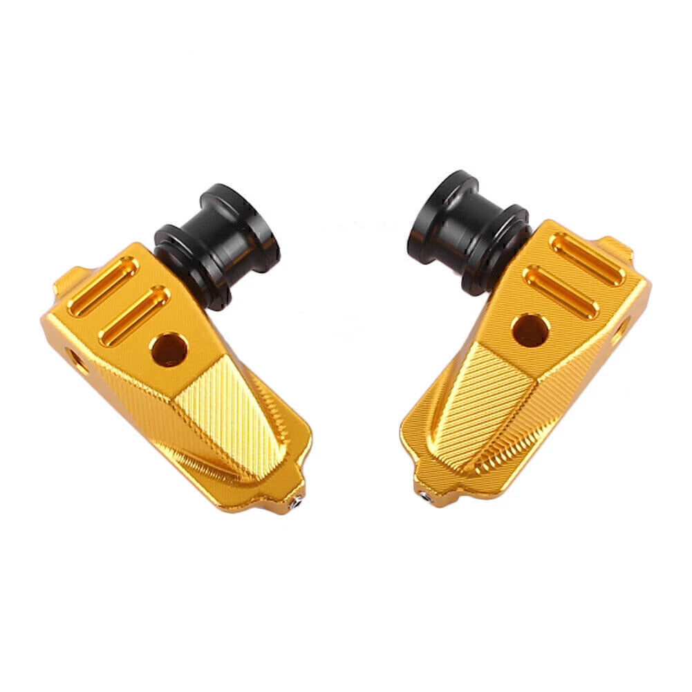 CNC Swingarm Spool Adapters for Honda CBR500 (2014–2015) - Gold