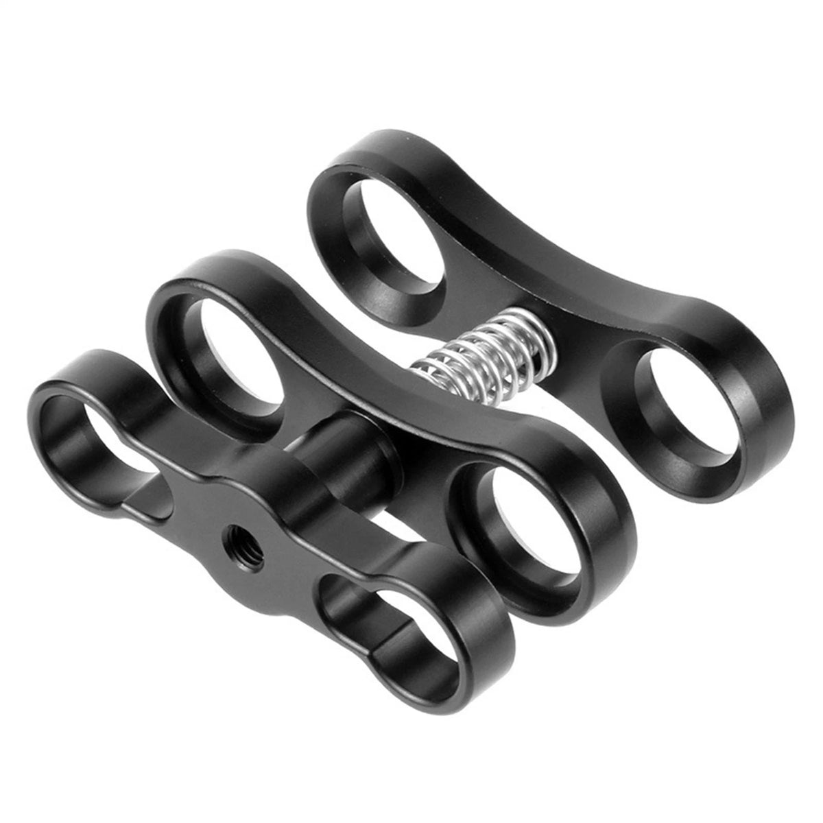 1-Inch Ball Butterfly Clip Lights Arm Bracket Holder Adapter for