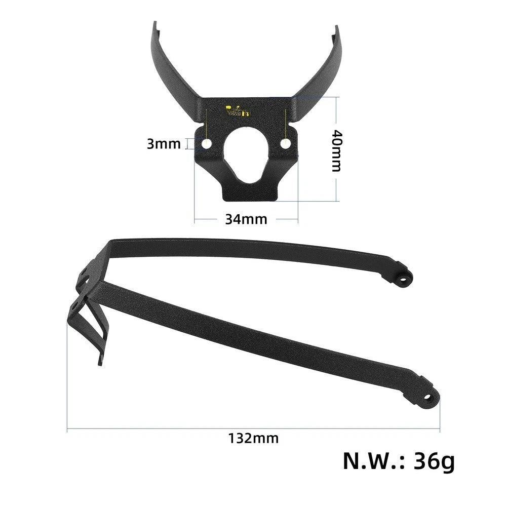 Rear For FENDER Bracket for For XIAOMI For M365 Scooter Black 36g Alloy