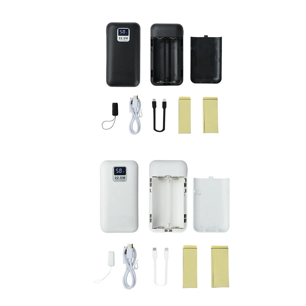 22.5W Dual Direction Fast Charging Kit for Power Bank with LCD Screen