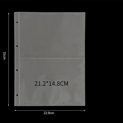 Set of 4 A4 Binder Sleeves for Photo Album
