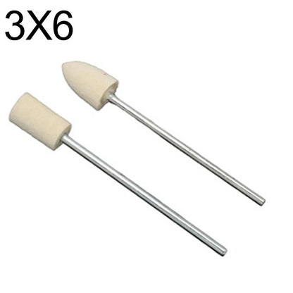14pcs Extended Wool Wheel Grinding Head Set for Polishing