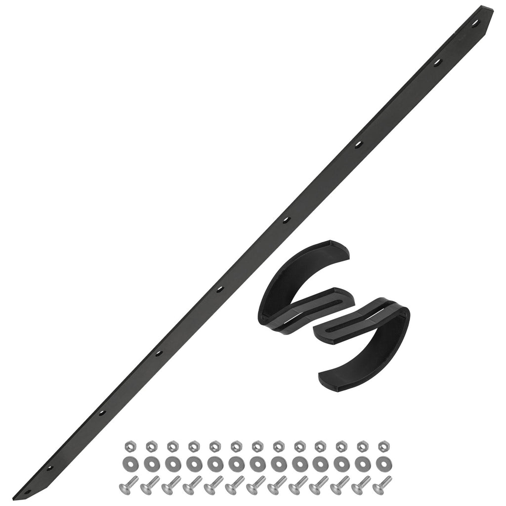 Snow Plow Skid Shoes and Scraper Replacement for John Deere D110 D120 (2015–2015)