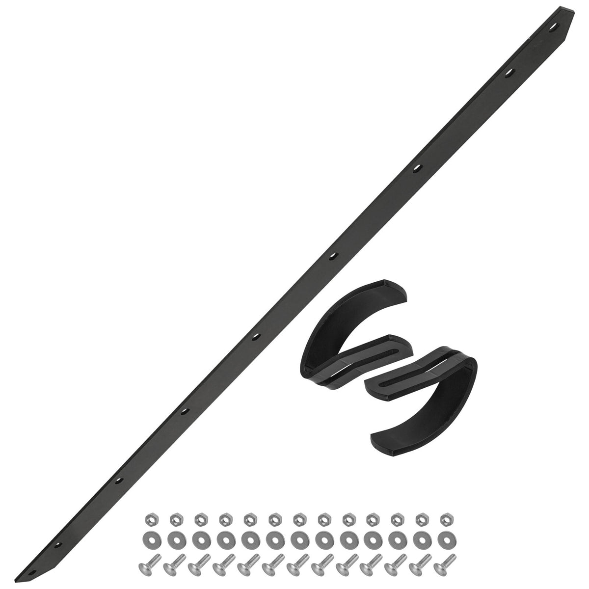 Snow Plow Skid Shoes and Scraper Replacement for John Deere D110 D120 (2015–2015)
